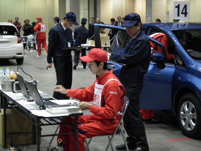 第21回全日本自動車整備技能競技大会 会場写真