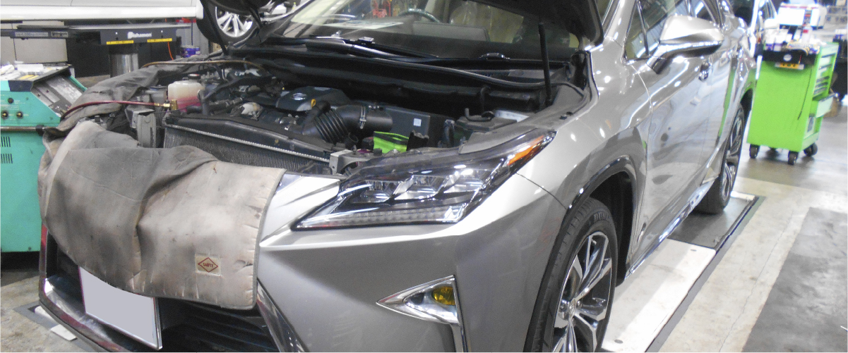 レクサスRX200t「エアコンが走行中は効くが、停車すると効かない」